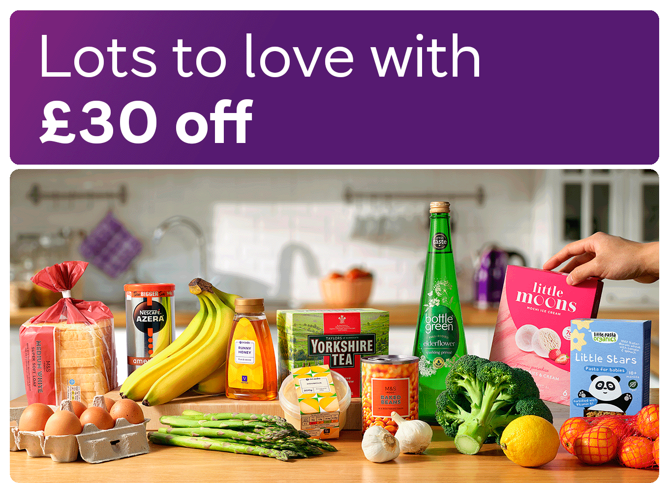 £30 off your first grocery shop